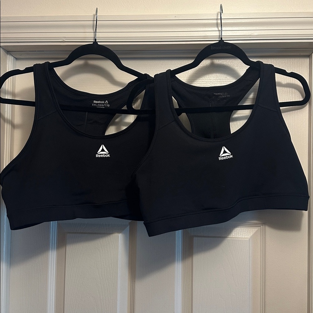 Reebok Black Racerback Sports Bra